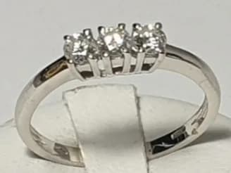 Anello Trilogy con Diamanti 0,45 ct — foto 1 di 4