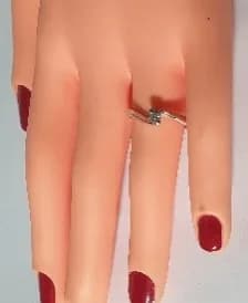 Anello con Diamante 0,15 ct — foto 1 di 4