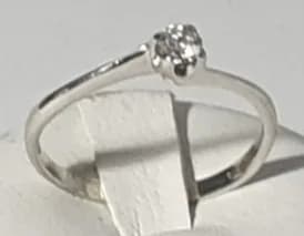 Anello con Diamante 0,10 ct — foto 1 di 4